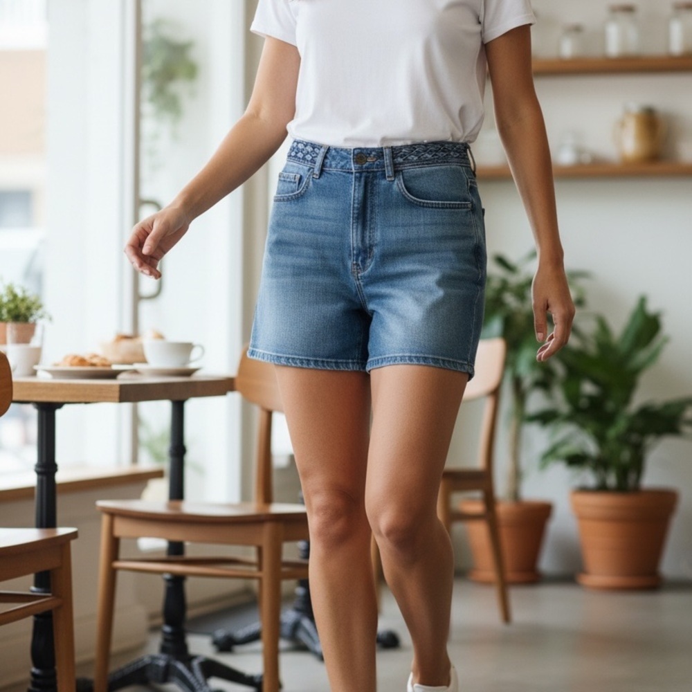 ROLLA'S Classic Blue Denim Shorts